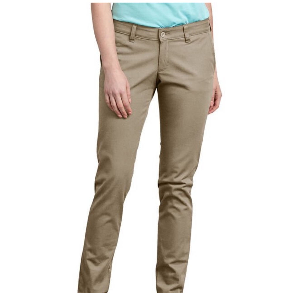 Dickies Women’s Stretch Twill Pant Skinny Fit.